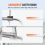 Ladder Stabilizer, Extension Ladder Standoff, Heavy Duty Wing Span/Wall Ladder Accessories for Roof Gutter, Easy to Use & Wide A