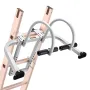 Ladder Stabilizer, 2 in 1 Extension Wall Ladder Standoff Hook, Roof Ridge Ladder Accessories Both Horizontally and Vertically, H