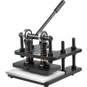 Læderskæremaskine 280x140mm manual die cutter tunge læderprægningsmaskine hånd presse skimmel læder die klip