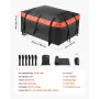Car Rooftop Cargo Carrier Bag, 20 Cubic Feet Roof Cargo Carrier, Heavy Duty 840D PVC 100% Waterproof Car Roof Luggage Bag for Al