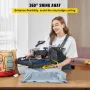 Heat Press Machine, 30.48 x 38.1 cm, Fast Heating, 360 Swing Away Digital Sublimation T-Shirt Vinyl Transfer Printer, Canvas Bag
