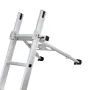 Ladder Stabilizer, Adjustable Feet Extension Ladder Standoff, Heavy Duty Wall Ladder Accessories for Roof Gutter, Easy to Use & 