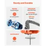 3-in-1 Electric Hoist Winch, 1100 lbs Capacity, 1500W Portable Power Winch, 30 ft Lifting Height, 16 ft/min with Wire and Wirele
