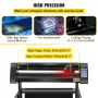 Vinylskærer, 870 mm vinylplotter, LED-skærmplotterskærer