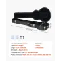 Elektrisk guitar Hard Case 41.34 In med lås og nøgle til Lesâ