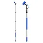 Water Fed Pole Kit, 3.6m Solar Panel Cleaning Pole with Extendable Handle, 180° Rotatable Brush Head & 20m Hose, Household & Out