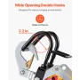 2-in-1 Electric Hoist Winch, 1100 lbs Capacity, 1800W Portable Power Winch, 98 ft Lifting Height, 36 ft/min with Wire and Wirele