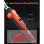 Plastik svejsesæt 60W/100W Plastic Welding Kit med 3 tip og 20