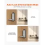 Mechanical Keyless Entry Door Lock, 14 Key Mechanical Door Lock, Mechanical Keypad Door Lock with Handle, Double-Sided Stainless