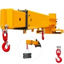 Forklift Mobile Crane Forklift Crane Attachment 6000lb Lift Hoist Jib Boom