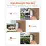 Mechanical Keyless Entry Door Lock, 14 Key Mechanical Door Lock, Mechanical Keypad Door Lock with Adjustable Thumb Knob, Single-