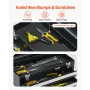 Metal Tool Box, 20.5-inch, Portable Metal Tool Box with 3 Drawers, Small Tool Chest with EVA Liners, Ball Bearing Slide Drawers 