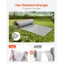 8Mil Plastic Sheeting, 6.5 x 164 FT Crawl Space Vapor Barrier, Heavy Duty Garden Polyethylene Sheeting Roll, Multi-Purpose Const