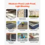 8Mil Plastic Sheeting, 6.5 x 164 FT Crawl Space Vapor Barrier, Heavy Duty Garden Polyethylene Sheeting Roll, Multi-Purpose Const