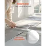 8 mil plastfolierulle 6,5 x 164 fod kraftig polyethylen grå