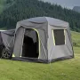 SUV Tent for Camping, 10FT L x 8FT W, Waterproof PU2000mm Spacious Double Layer Design for 5-8 Person, SUV Camping Tent with Mes