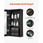 Medicinskab 14 "x 24" spejlmedicinsk kabinet Justerbare hylder