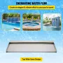Waterfall Blade, 60cm Stainless Steel Waterfall Spillway, Rectangular Waterfall Pool Fountain, Cascade Blade with Connector, Hos