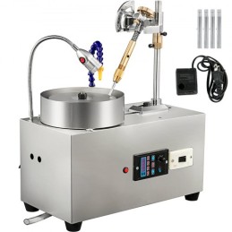 Gem Faceting Machine 6inch Jewelry Polisher Rock Polisher Gem Cutting Machine Lapidary Grinder Polisher Machine Lapidary
