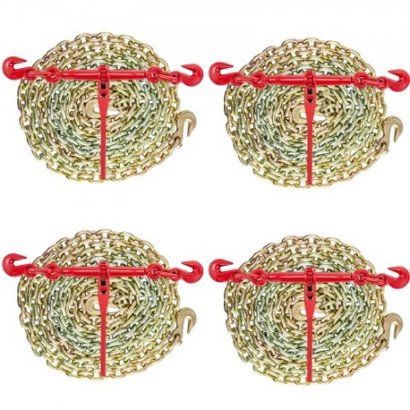 Kæde- og bindemiddel Kit Ratchet Load Binder 3/8in-1/2in 10ft kæder, der trækker