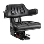 Universal Forklift Seat, Waterproof Tractor Suspension Seat with Adjustable Back, Secure Tractor Seat with Micro Switch, Widely 