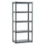 Storage Shelves, 2000 lbs, 5 Tier Garage Storage Shelving, 18" D x 32" W x 72" H Adjustable Metal Shelves for Garage Shelves Uti