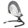 Baby Swing, 5-Speed Baby Rocker with 3 Seat Position, Portable Infant Swing for Newborn with PVC Touch Panel, Remote Control, Bl