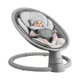 Baby Swing, 5-Speed Baby Rocker Swing, Portable Infant Swing with Remote Control, Touch Panel, Bluetooth Music, 10 Preset Lullab