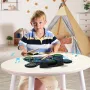Electric tromle sæt 9-pad med stand Dual-højttalere lyser pinde