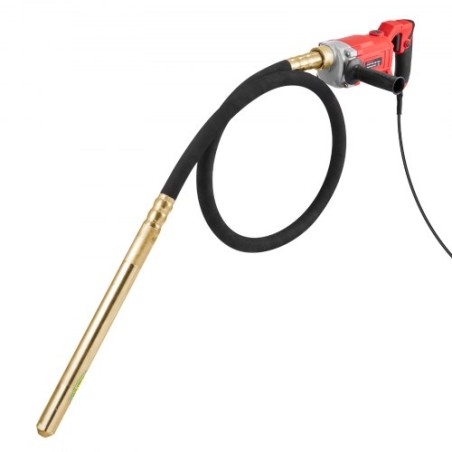 Håndholdt elektrisk betonvibrator 960W 2m skaft luftboblefjerner