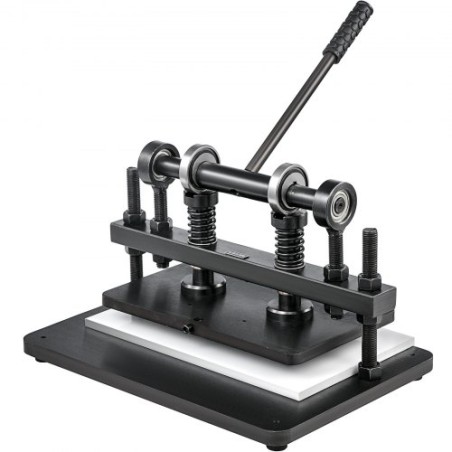 Læderskæremaskine 360x220mm manual die cutter tungt læder prægningsmaskine hånd presse skimmel læder die klip
