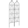 2 pakker metal haveespalier til klatreplantestøtte 71x20 i