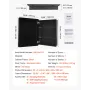 Medicine Cabinet, 24 x 30 inch, Medicine Cabinet for Bathroom with Mirror, Aluminum Frame Bathroom Wall Cabinet, 2-layer Adjusta