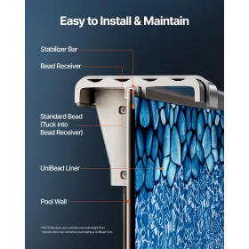 Electric Fence Netting, 48" H x 100' L, PE Net Fencing Kit with Posts & Double-Spiked Stakes, Utility Portable Mesh for