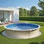 Rund poolliner 9,6 m Unibead-stil poolliner 132 cm væghøjde