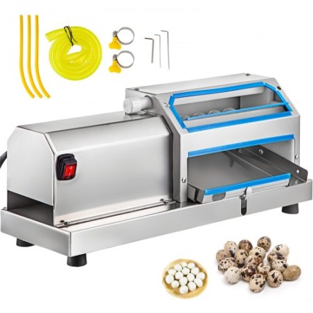 Quail Egg Peeler Machine 60KG/H Quail Egg Sheller 25W Quail Egg Sheller Automatic Quail Egg Peeling Machine Stainless Steel