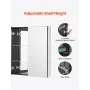 Medicinskabet 26 "x 30" spejlmedicinsk kabinet Justerbare hylder