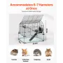 Wire Hamster Cage Habitat 22.8in gnaver Gerbil Small Animal