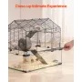 Wire Hamster Cage Habitat 22.8in gnaver Gerbil Small Animal