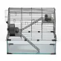 Wire Hamster Cage Habitat 22.8in gnaver Gerbil Small Animal