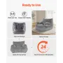 Bean Bag Chair, BeanBag Sofa Chair with Armrests for Adults, Fluffy Plush & High-Density Foam Filling Adult Bean Bag with Zapper