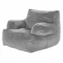 Bean Bag Stol Beanbag Sofa Stol med armlæn til voksne Plush Gray