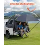 Lastbiltelt 8.0-8.2ft vandtæt pu2000 lastbil seng camping telt