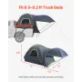 Pickup Truck Tent, Fits 8.0-8.2 ft Truck Tents for Camping, Waterproof PU2000 2-3 Person Sleeping Truck Bed Tent, Sturdy Truck B