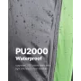 Lastbiltelt 8.0-8.2ft vandtæt pu2000 lastbil seng camping telt