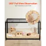 Hamster Cage Habitat 37.8in klar gnaver gerbil mus Small Animal