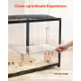 Hamster Cage Habitat 37.8in klar gnaver gerbil mus Small Animal
