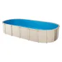 Oval poolliner 22 x 12,3 fod overlappende poolliner 52 tommer
