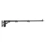 Ring Light Wall Mount Boom Arm, 39.37 in/100 cm, Triangle Boom Arm Support 180° Rotation, Heavy Duty Wall Stand Tirpod Support, 