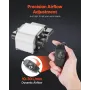Air Assist, Adjustable 30 L/min Airflow, Air Assist Pump Kit for Laser Cutter and Engraver, Clear Smoke and Dust, Reduce Surface